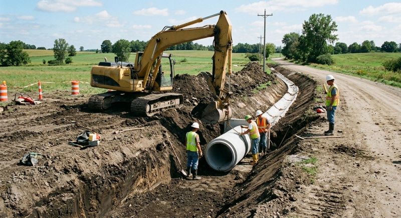 Ditch Digging in Salt Lake City, UT
